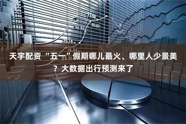 天宇配资 “五一”假期哪儿最火、哪里人少景美？大数据出行预测来了