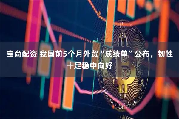 宝尚配资 我国前5个月外贸“成绩单”公布，韧性十足稳中向好